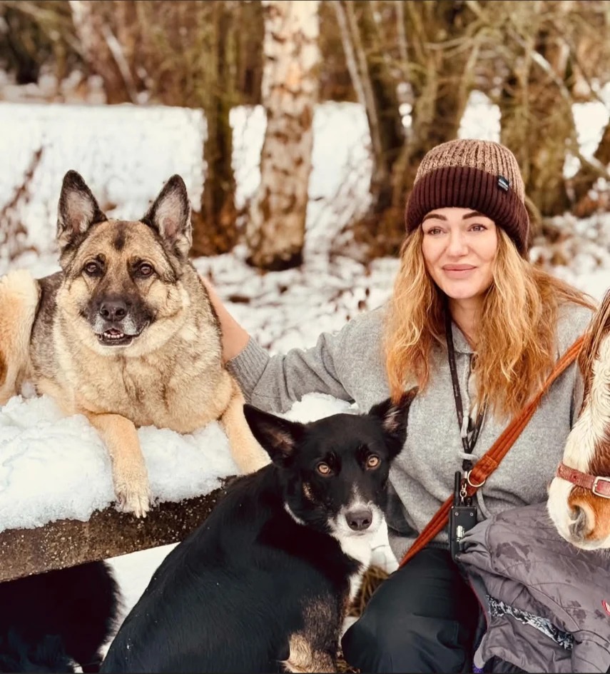 Samantha, co-founder and certified canine behaviourist